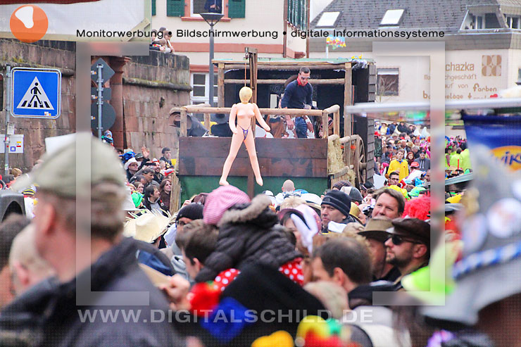 fasnachtsumzug dahn 2014 straßenfasching