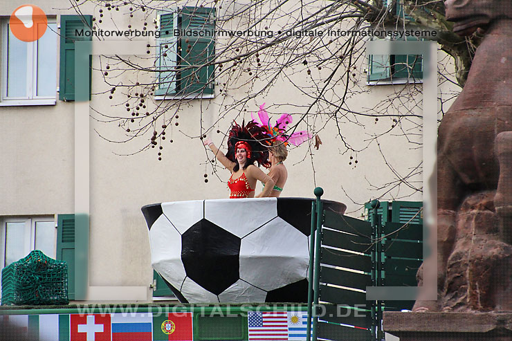 fasnachtsumzug dahn 2014 straßenfasching