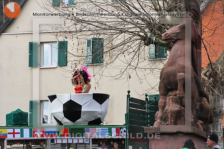 fasnachtsumzug dahn 2014 straßenfasching