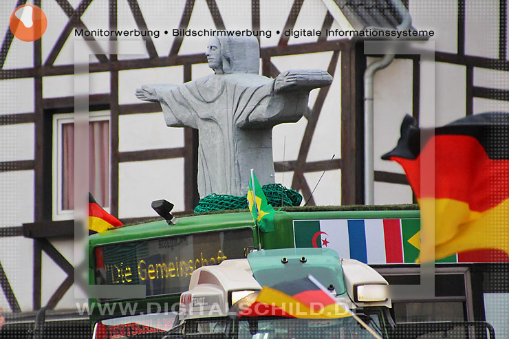 fasnachtsumzug dahn 2014 straßenfasching
