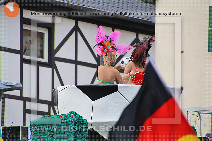fasnachtsumzug dahn 2014 straßenfasching