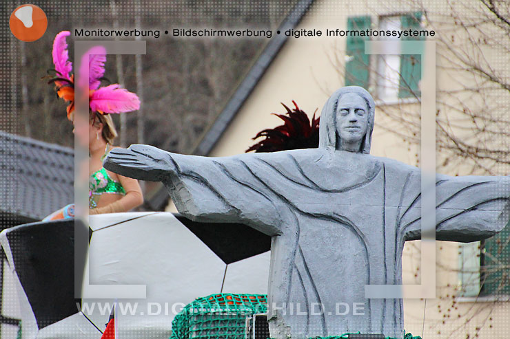 fasnachtsumzug dahn 2014 straßenfasching