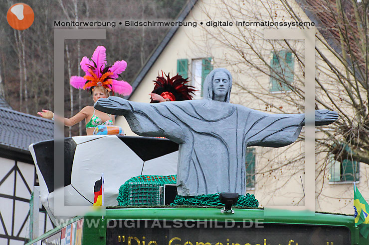 fasnachtsumzug dahn 2014 straßenfasching